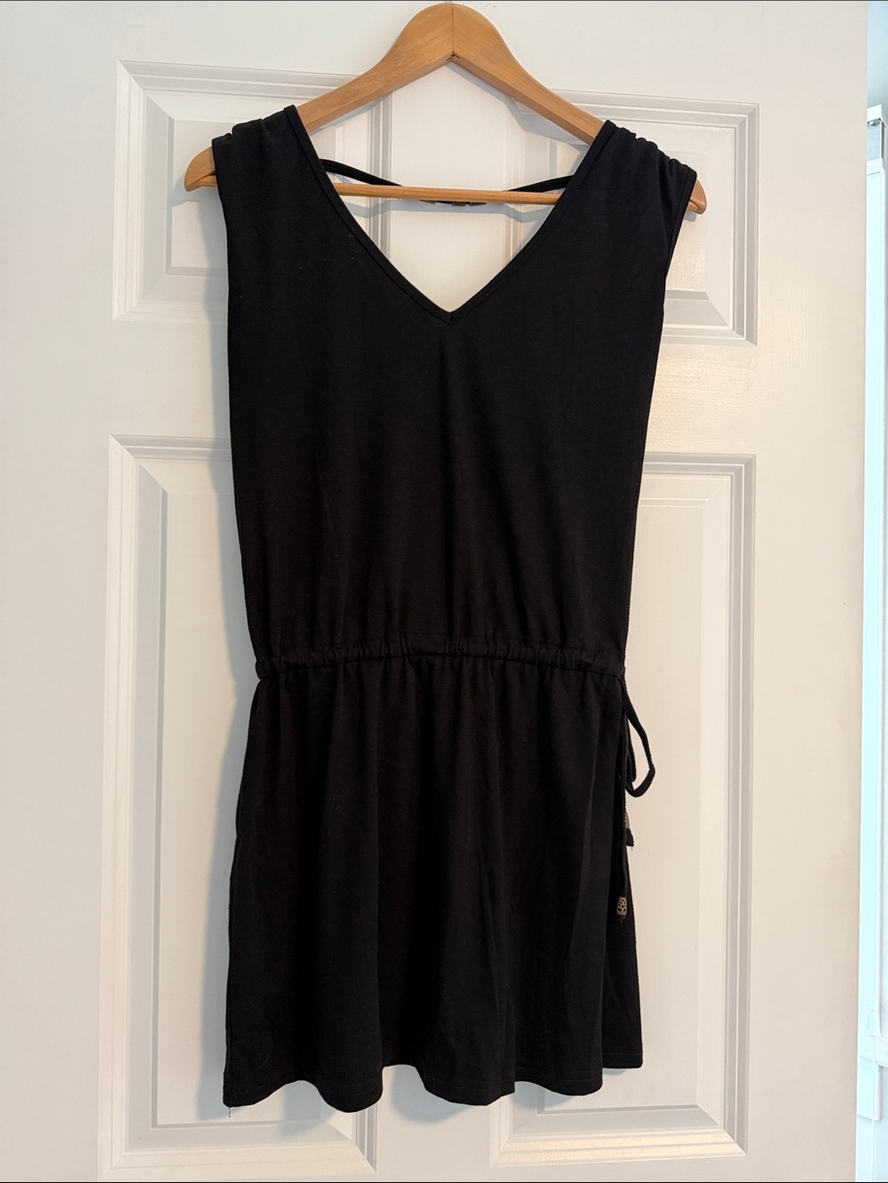 Black Women's Swim Coverup Tunic